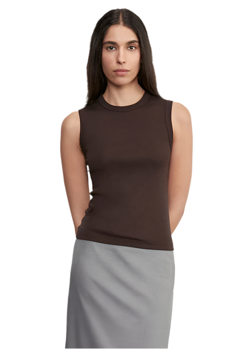 Supima Cotton Sleeveless Tee