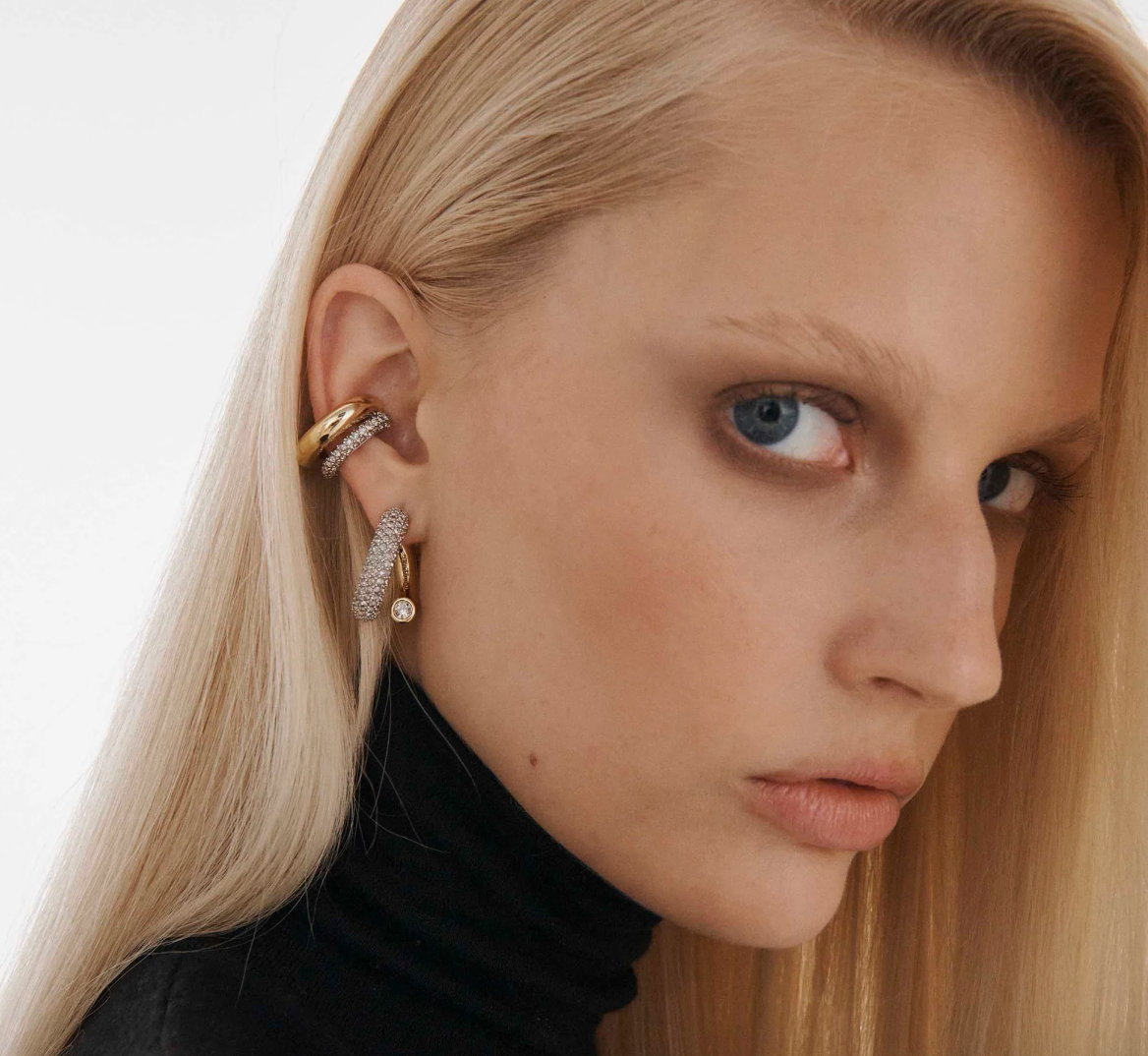 Monroe Pave Earrings