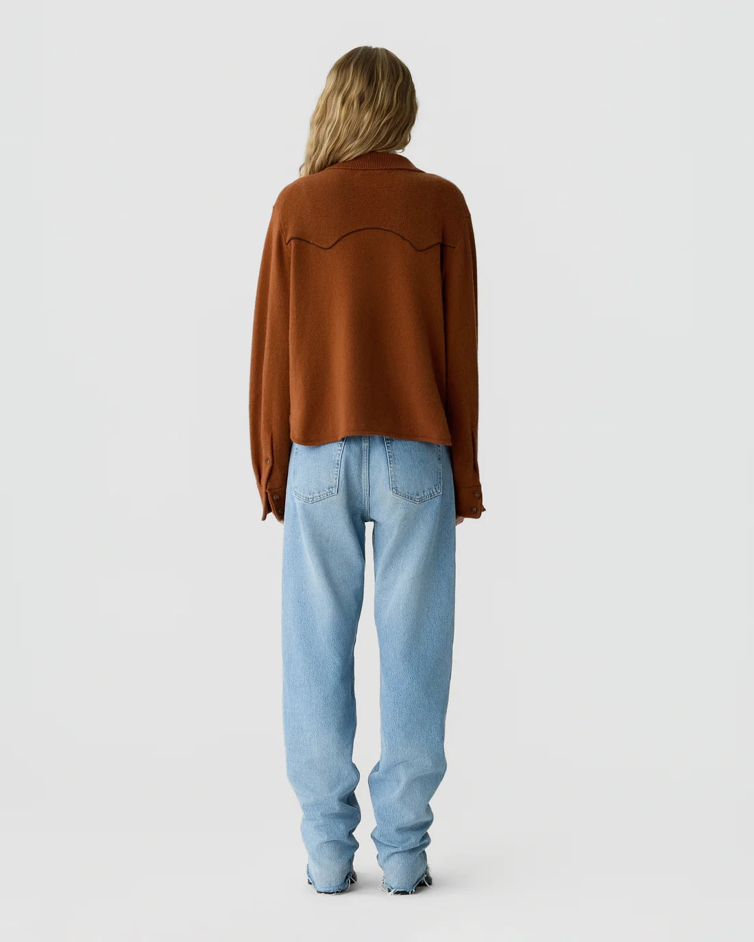 Cropped Western Shirt