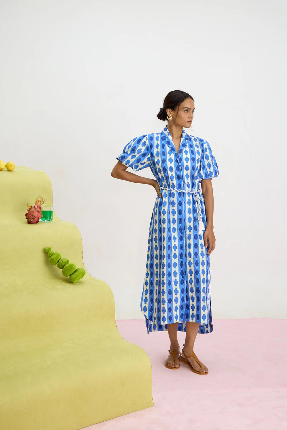Stripe Shirt Dress