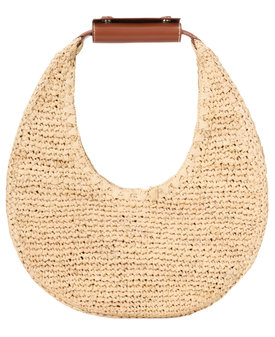 Moon Raffia Tote