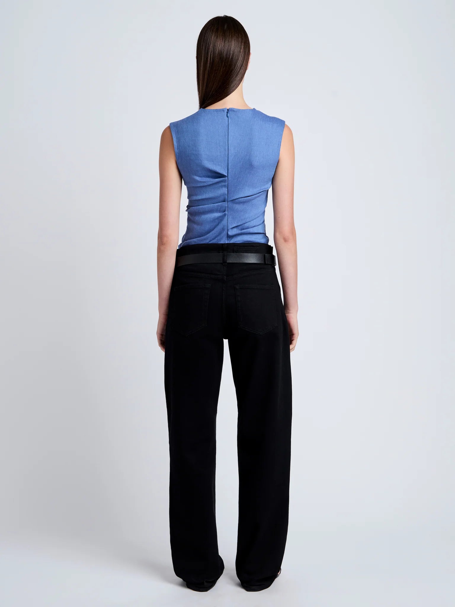 Anoushka Top in Linen Slub