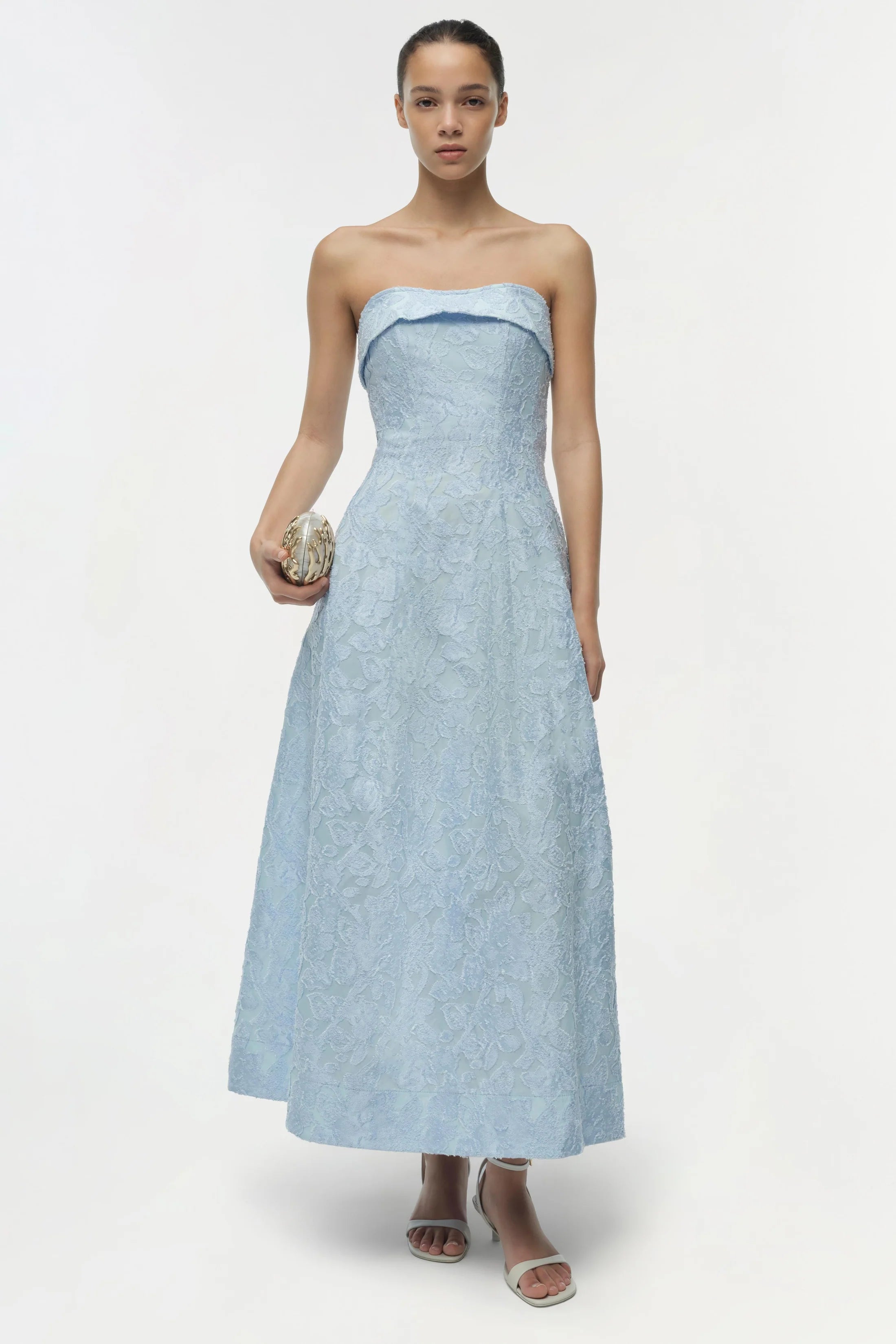 Valeria Jacquard Midi Dress