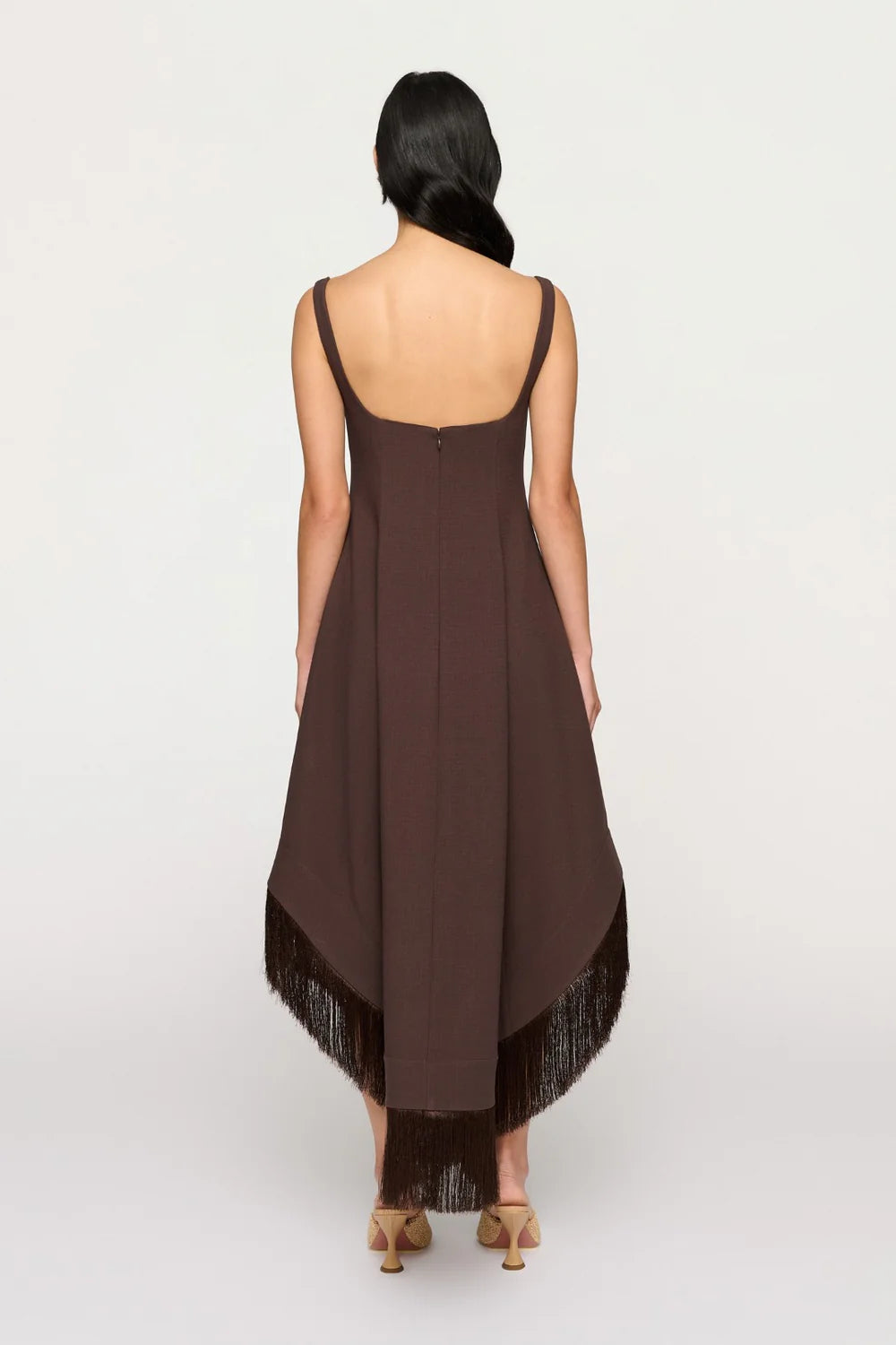Emine Fringe Hem Dress