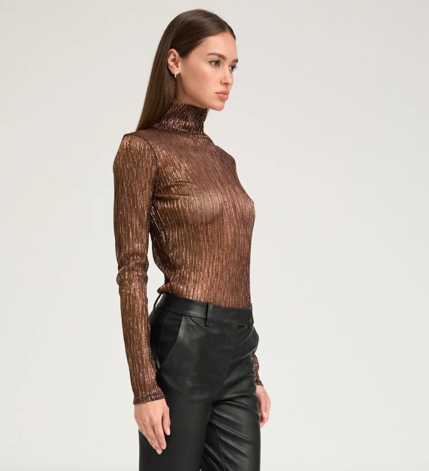 Mock Neck Top