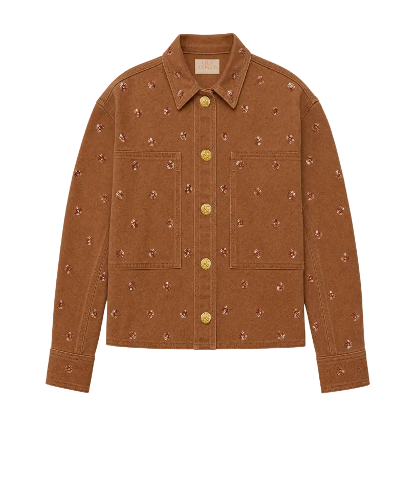 The Bobbi Embellished Denim Jacket