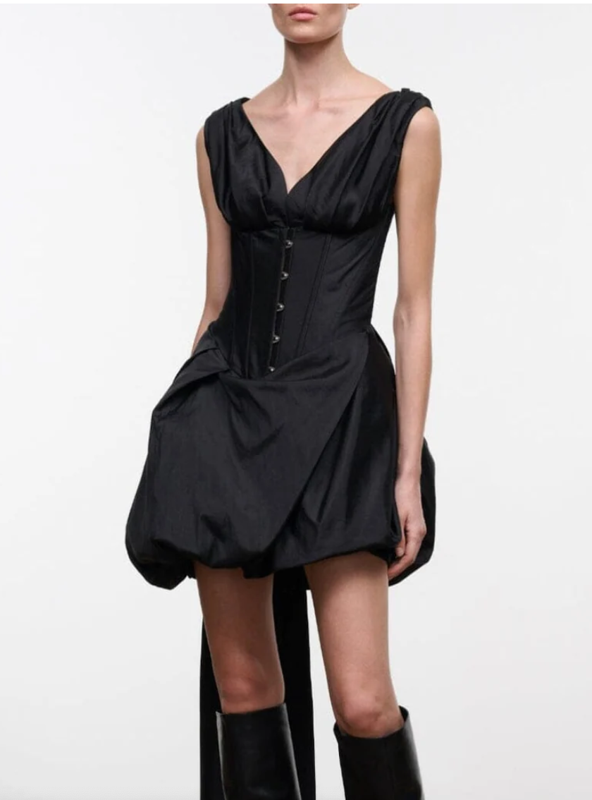 Fabianne Silk Mini Dress