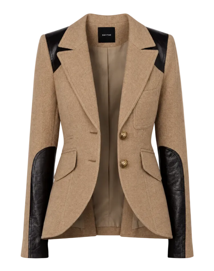 Saddle-Patch Equestrian Blazer