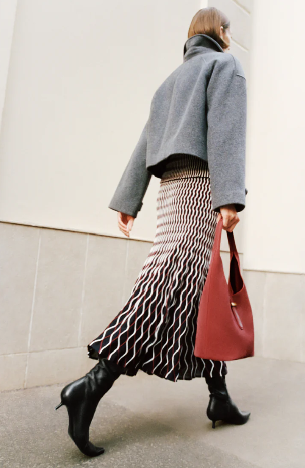 Khai Suede Hobo Bag