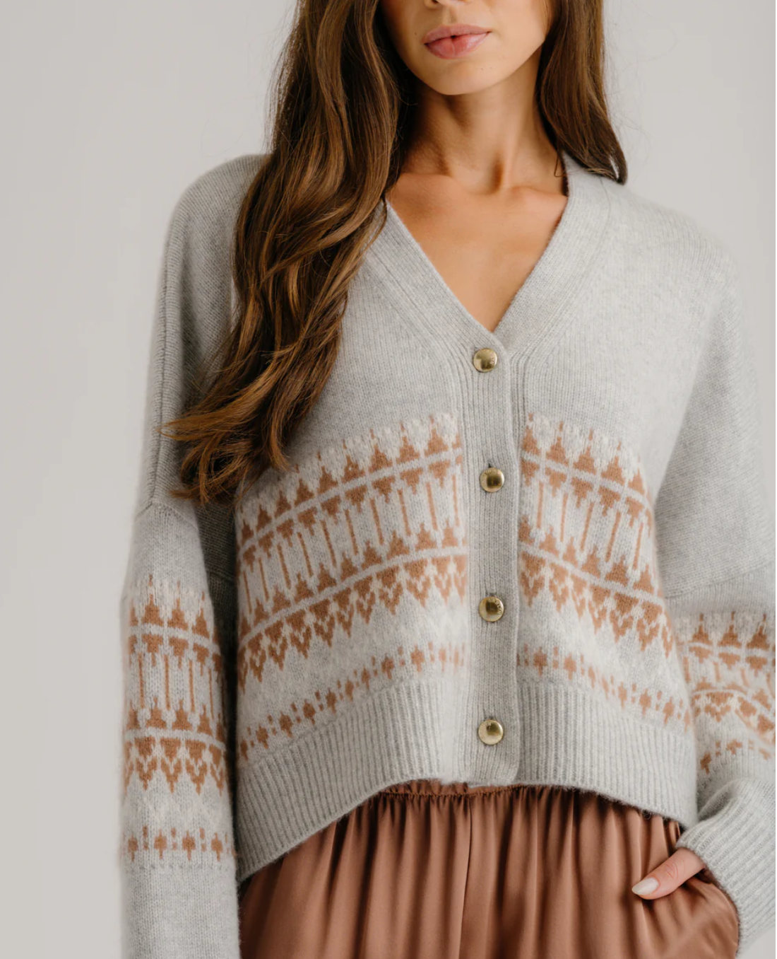 Elliot Fairisle Cardigan