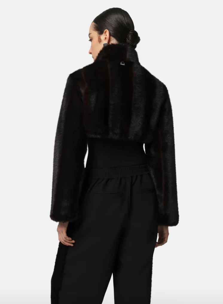 Odette Shaved Mink Bolero