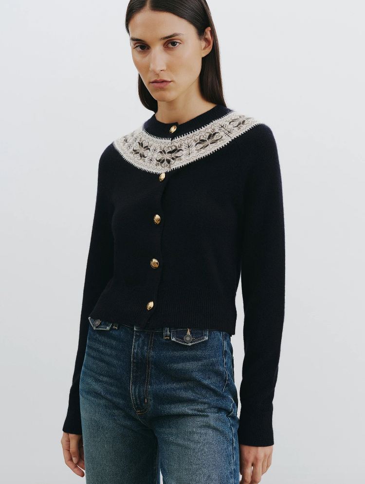 Josefa Cashmere Cardigan