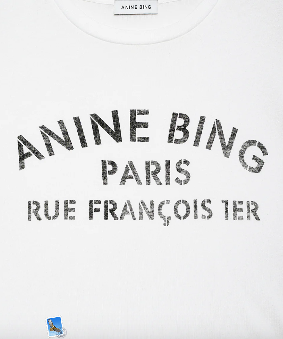 Cohen Tee Paris Stencil