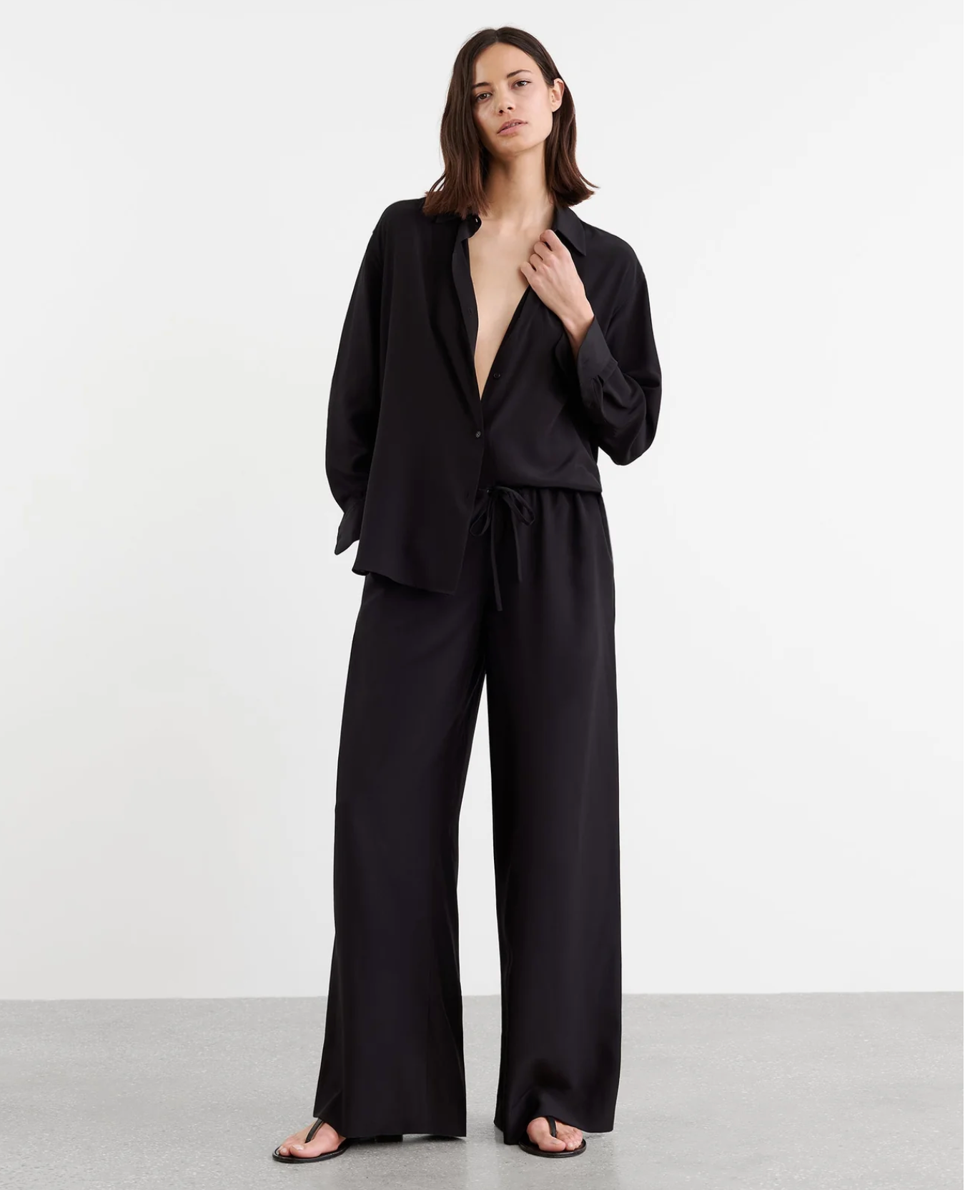 Adriel Silk Pant - S