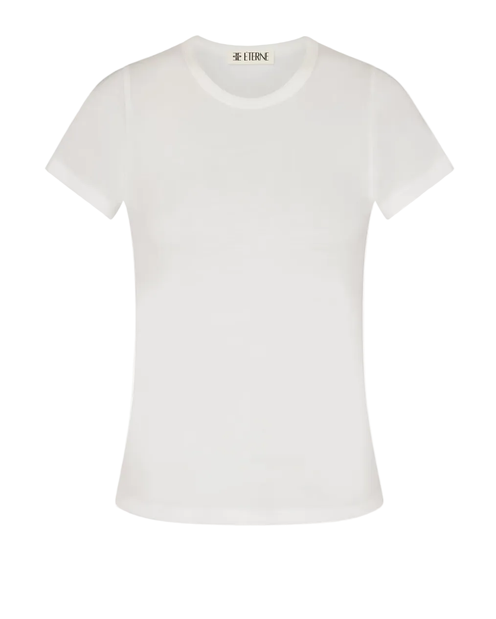 Fitted Crewneck Short Sleeve Tee