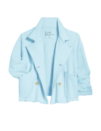 Cropped Sweatshirt Peacoat