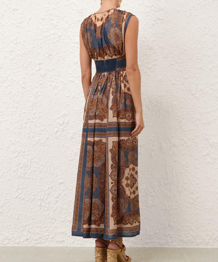 Mahon Waisted Maxi Dress