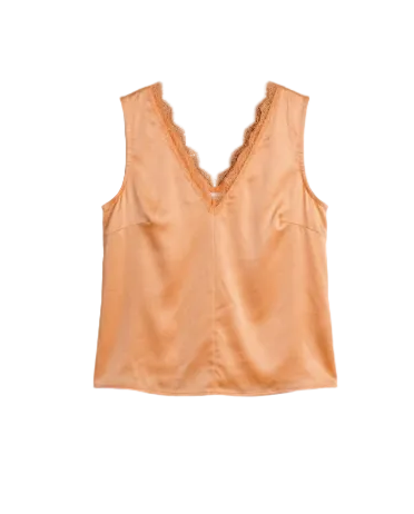 Alyssa Double V-Neck Tank