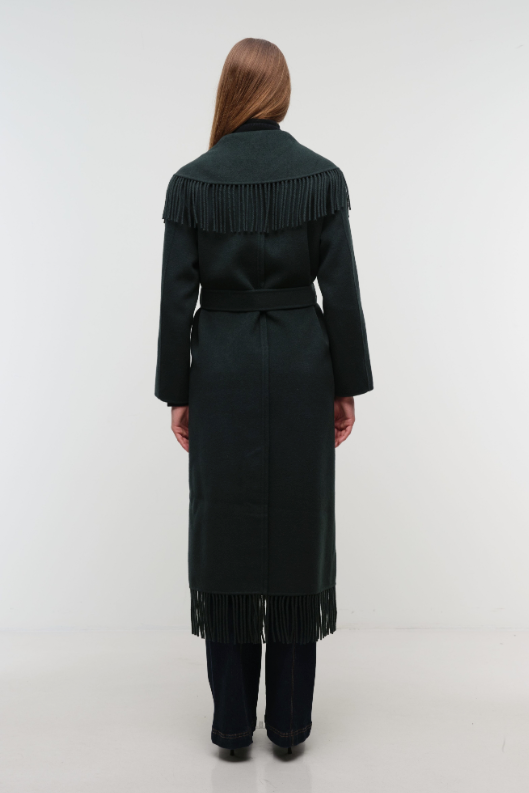 Carrie Fringe Robe Coat