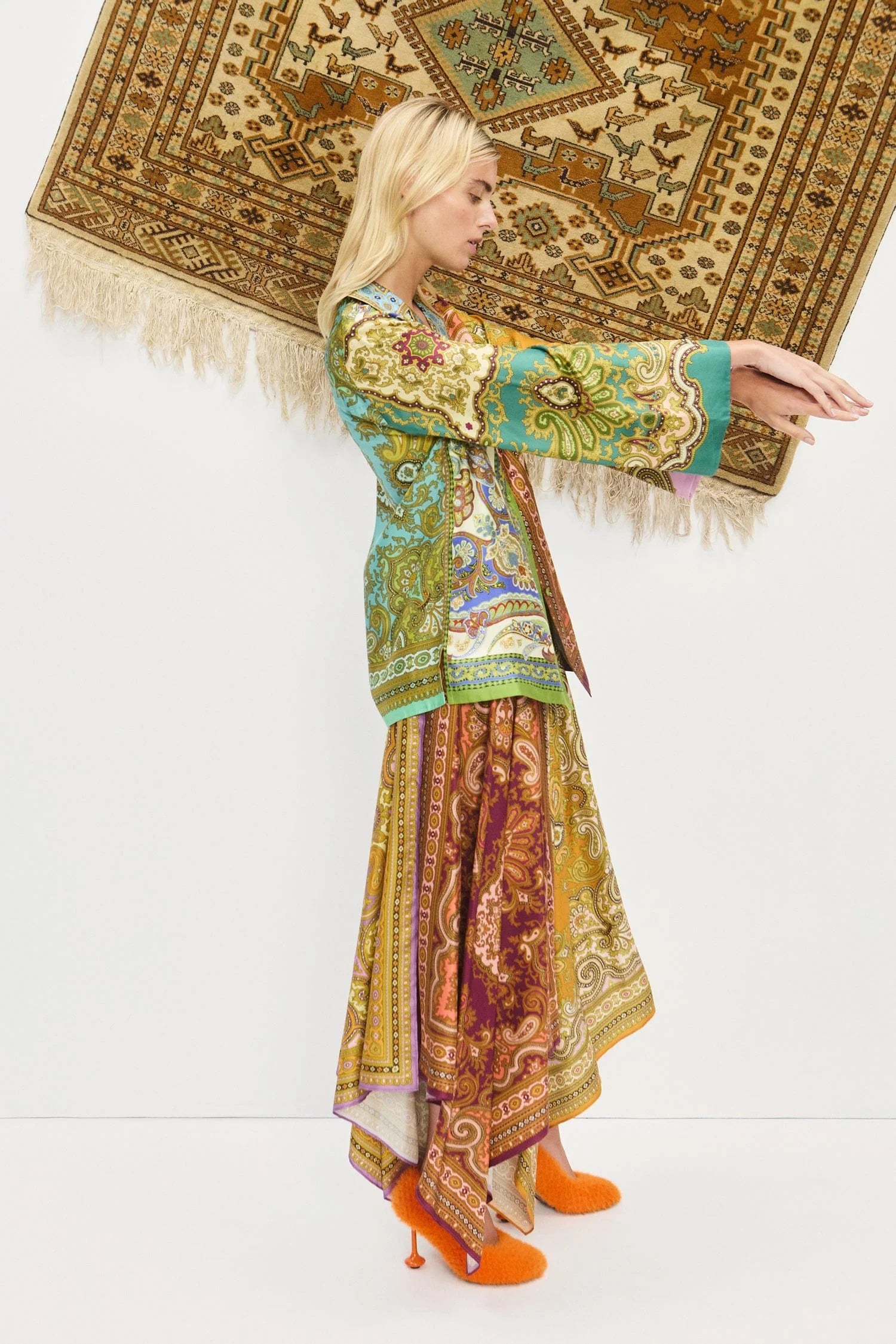 Clemenza Scarf Skirt