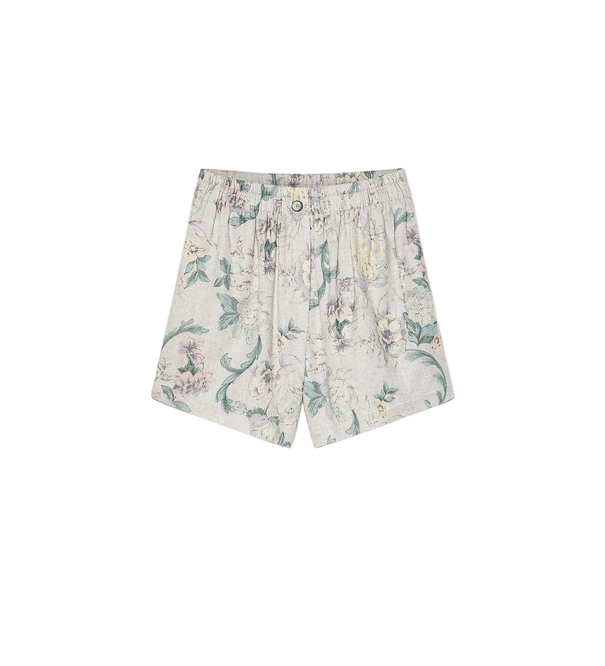 Peonia My Love Hopsack Bermuda Pants