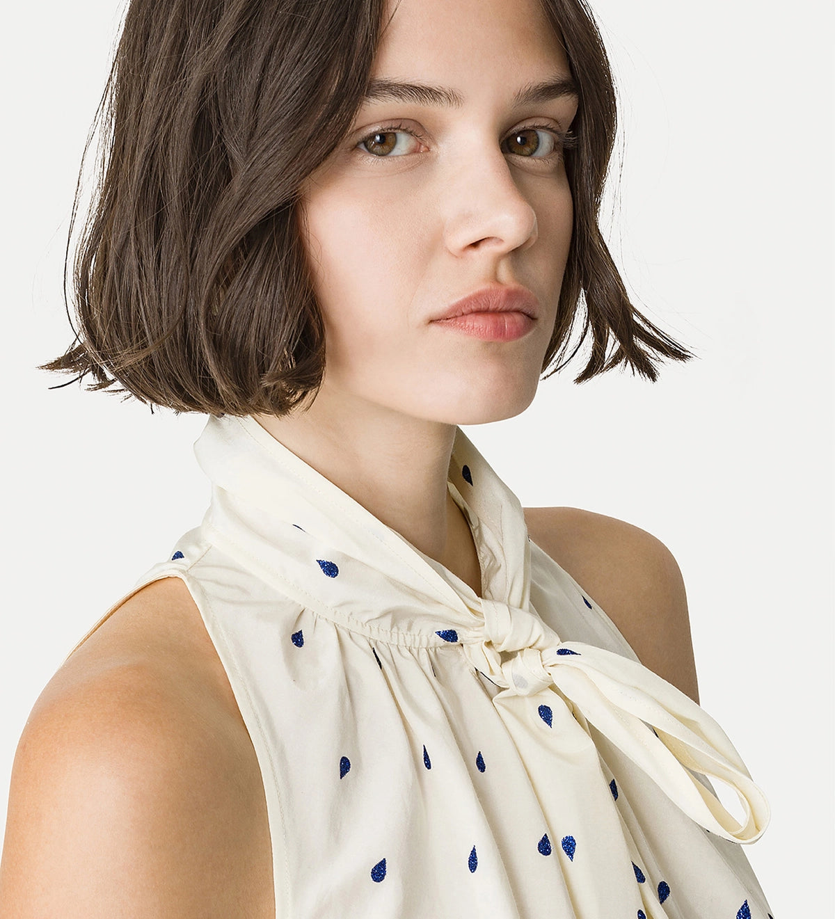 Glitter Taffetas Top